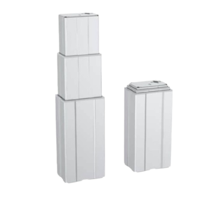 24VDC 200KG Max. Thrust 3 Stages Electric Lifting Column Remote Control System