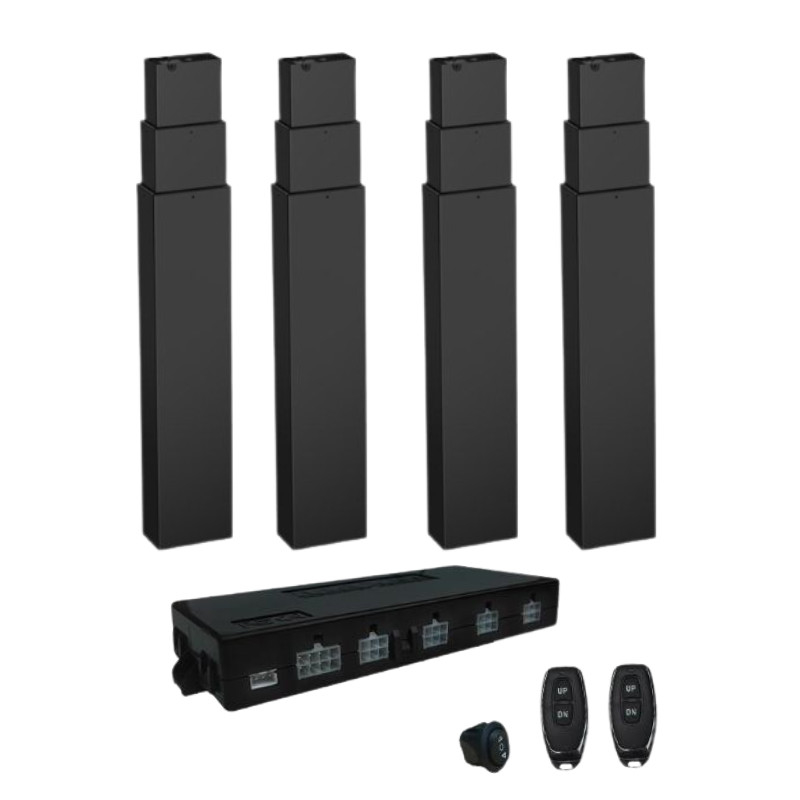 1235mm Fully Length Telescoplic Lifting Columns Synchronize Control System W/ Protection