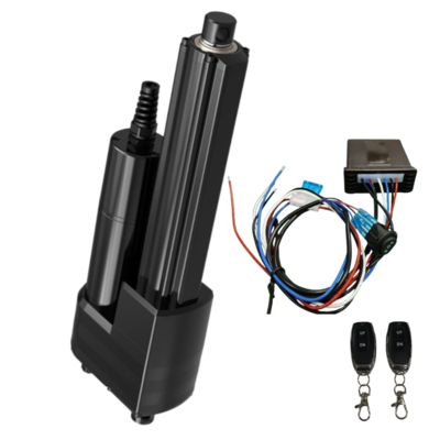 24V DC 모터 구동 전기 액추에이터 고출력 8kN 부식 방지 수동 구동